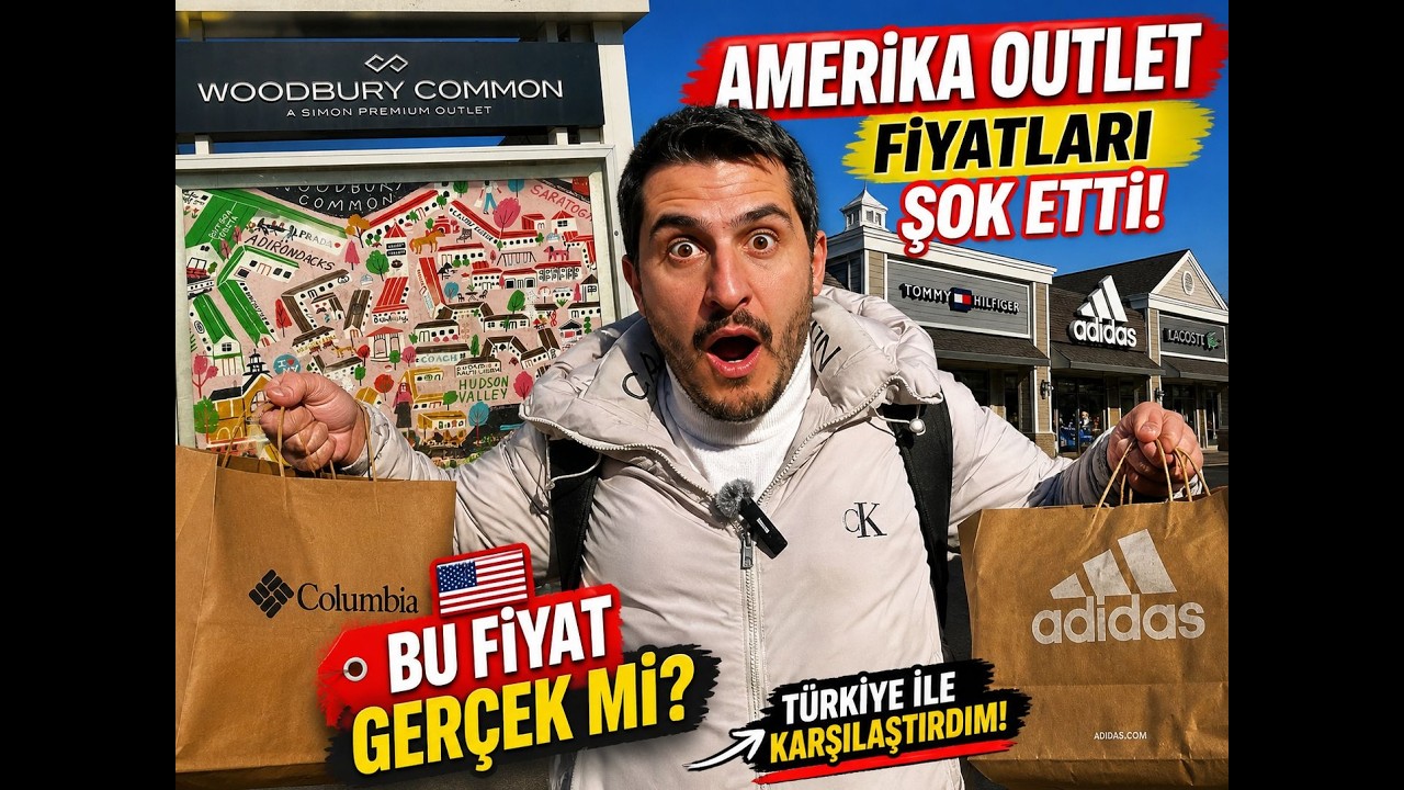 #amerika OUTLET FİYATLARI ŞOK ETTİ. Tommy, Lacoste, Adidas, Skechers, Levi's #65 🇺🇸
