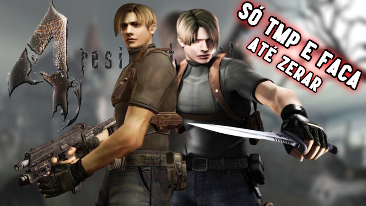 RE 4 MAS SÓ VALE TMP E FACA + HD PROJECT | ATÉ ZERAR (PROFISSIONAL)