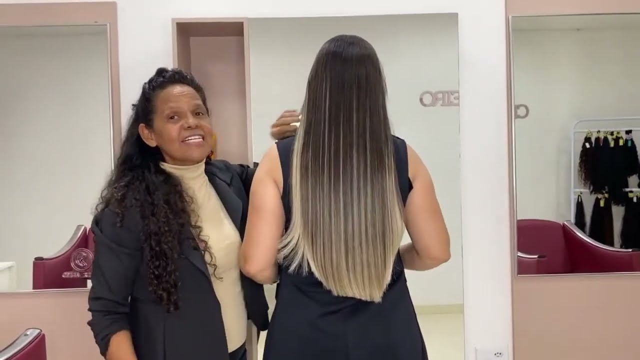 Ficando Loira sem Descolorir O SEU PRÓPRIO CABELO em instantes...Sem danos aos fios[Abril 2022]