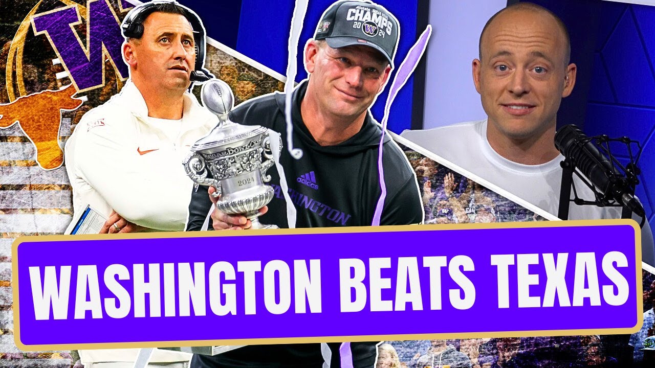 Washington Beats Texas  - Josh Pate Sugar Bowl Reaction (Late Kick Cut)