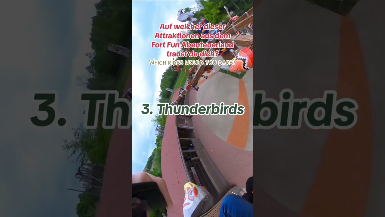 FORT FUN Abenteuerland - Was traust du dich? #holidayswithshorts #fortfun #achterbahn #soeckchen_tv
