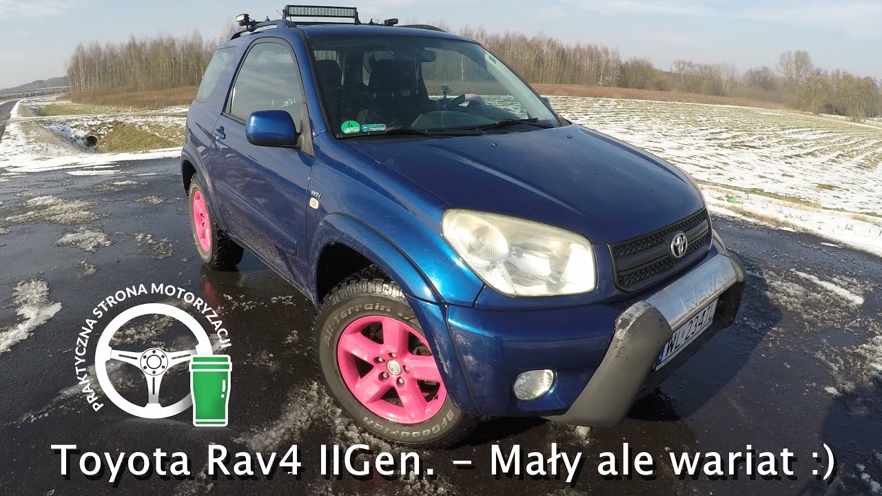 Toyota Rav4 2005r  3d  2.0Pb. AWD  - Mały ale wariat ;)