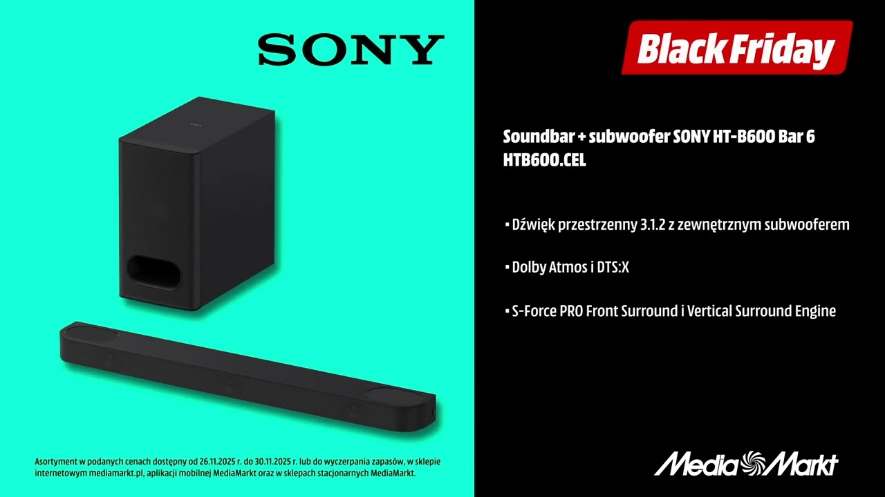 Black Friday: TV LG SONY + soundbar