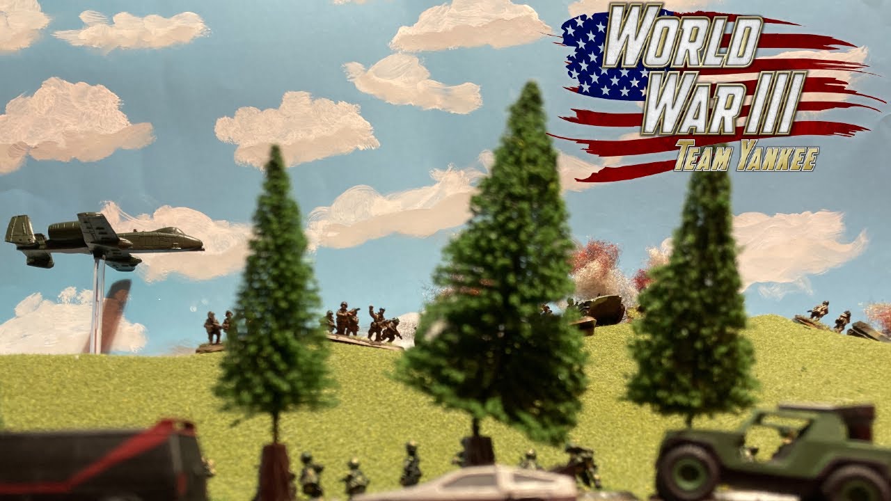 WW3 Team Yankee Battle Report: NATO Air Landing