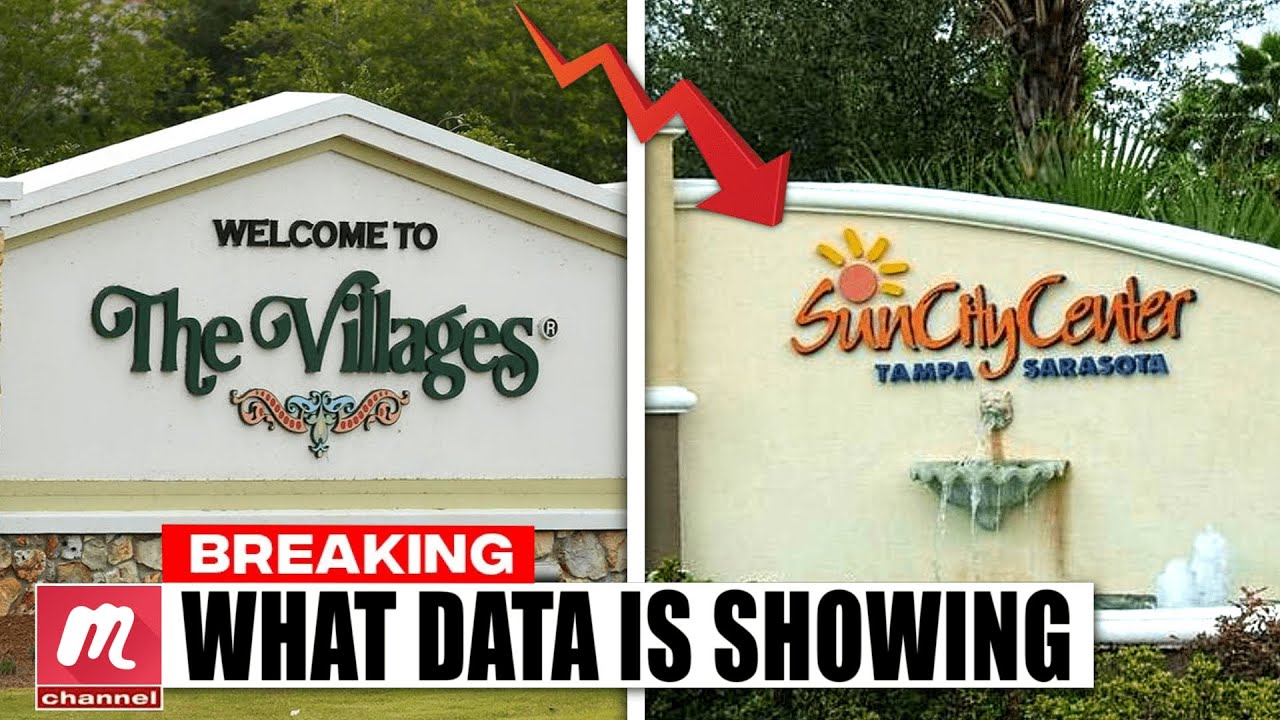 Villages или Sun City Center: какой из них потеряет больше жителей в 2025 году?