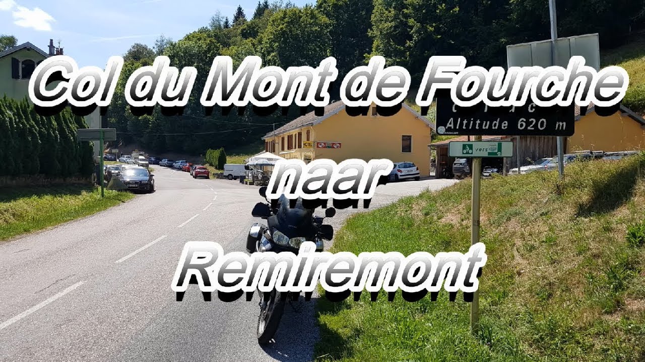 Col du Mont de Fourche naar Remiremont Honda Varadero XL 1000 2019
