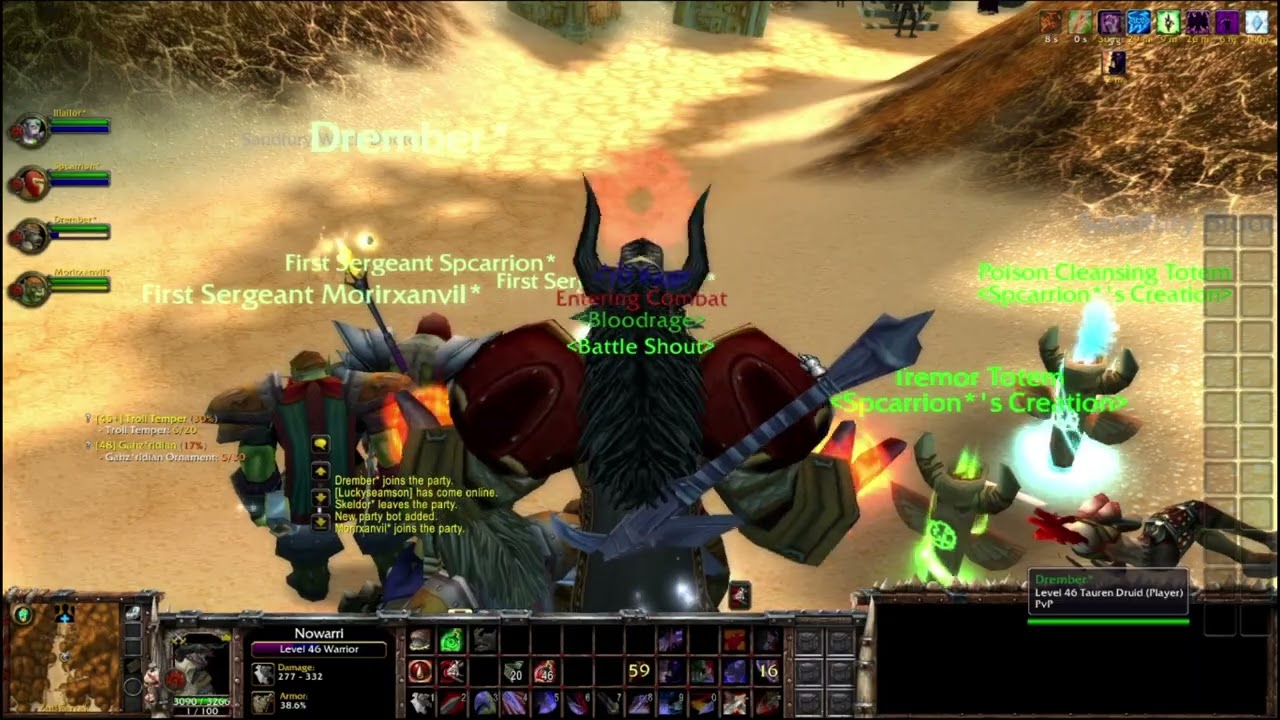 SoloCraft Tauren Warrior part 26 Zul Farrak