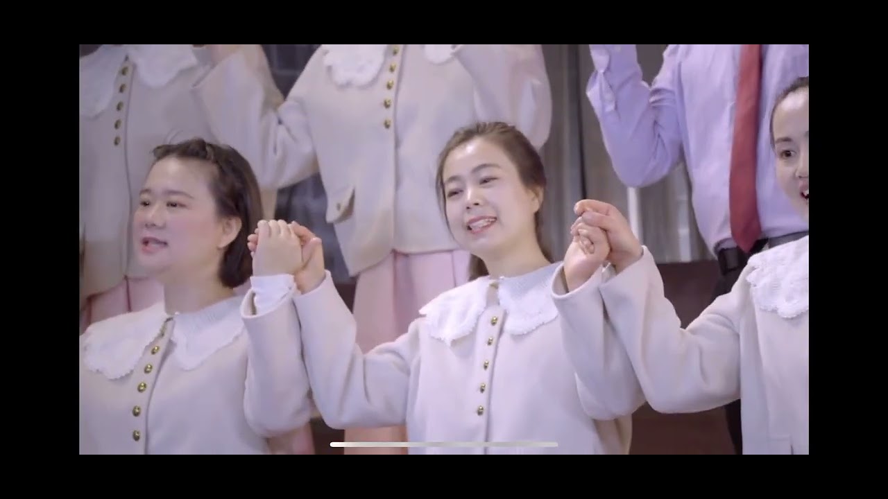 百合团契圣诞合唱《与主同舟》片段