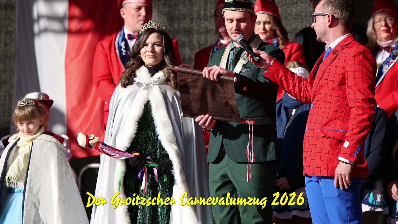 Der Groitzscher Carnevalumzug in 109 Sekunden