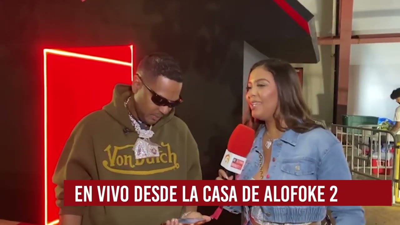 ENTREVISTA ALOFOKE EN LA GRAN FINAL DE LA CASA 2