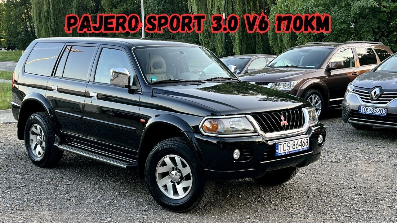 Mitsubishi Pajero Sport GLS 3.0 V6 170KM 4WD 🤠 Import 🇩🇪 08/2000 ✅ 209.000 km 👊 Automat 😍