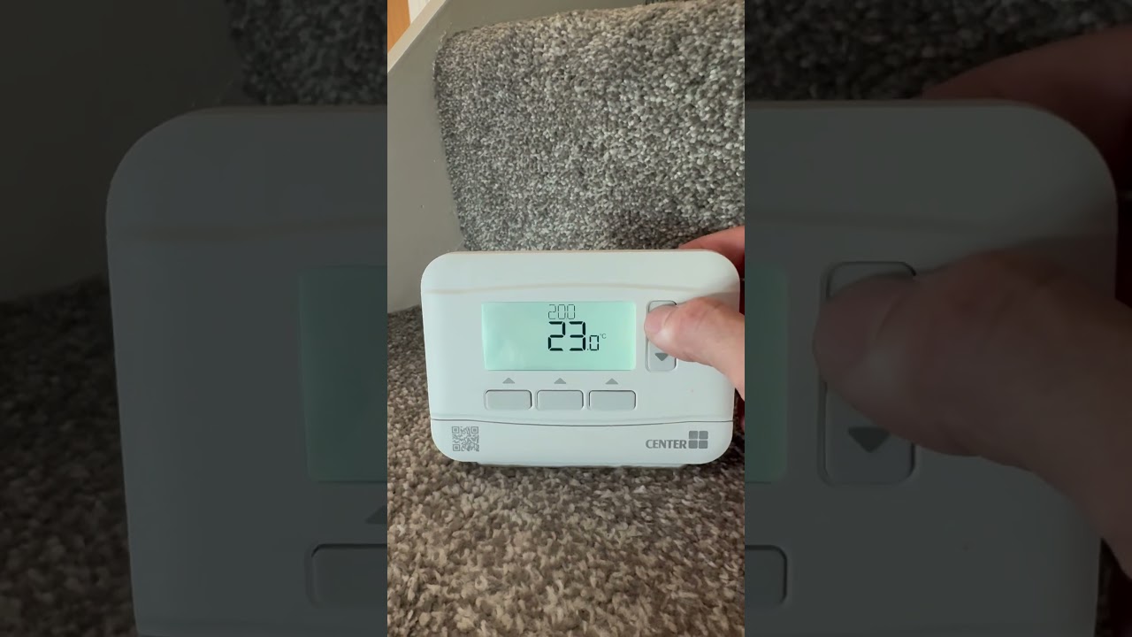 &ldquo;How to use&rdquo; Centre brand wireless programmable room stat #centralheating  #diy #boilerinstallation