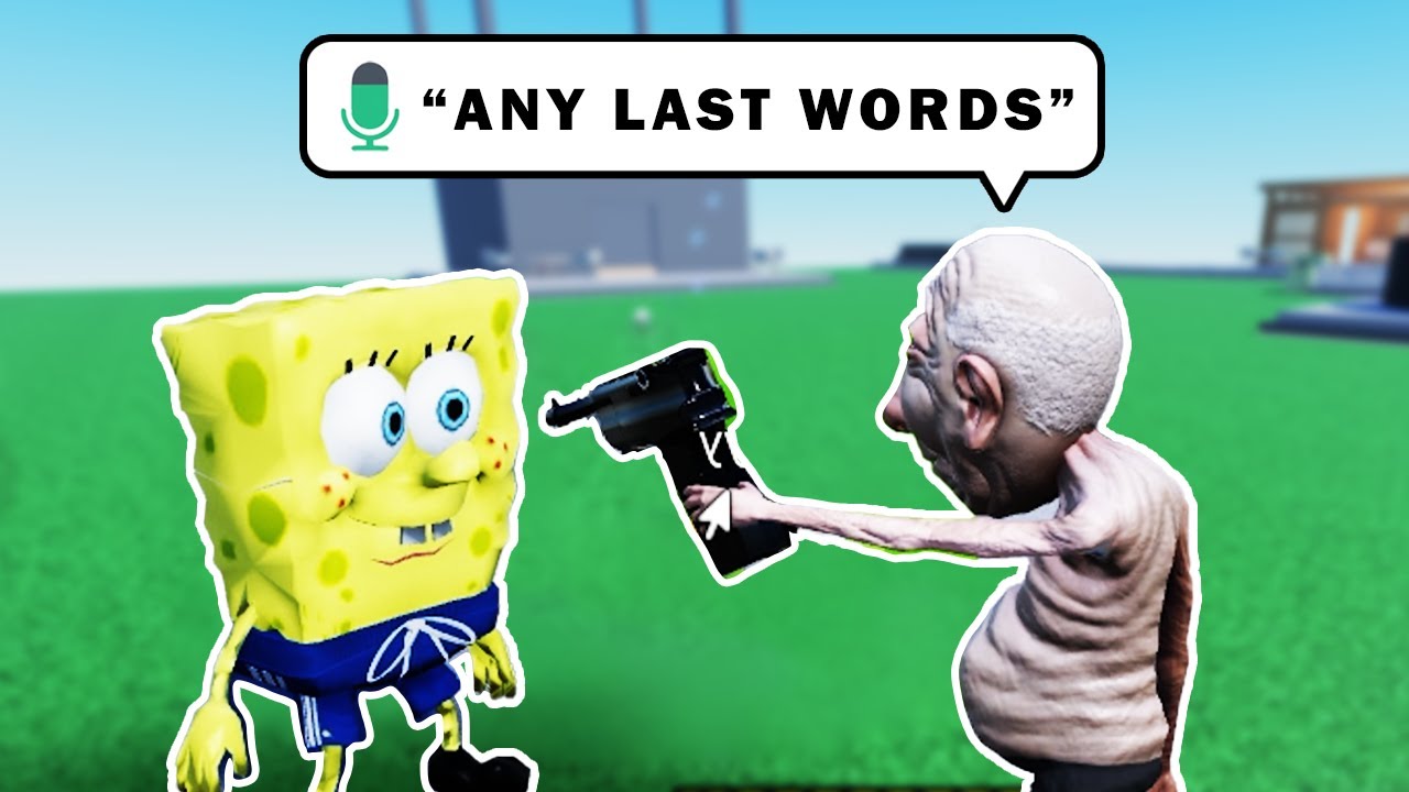 SPONGEBOB Trolling in Roblox Voice Chat 1