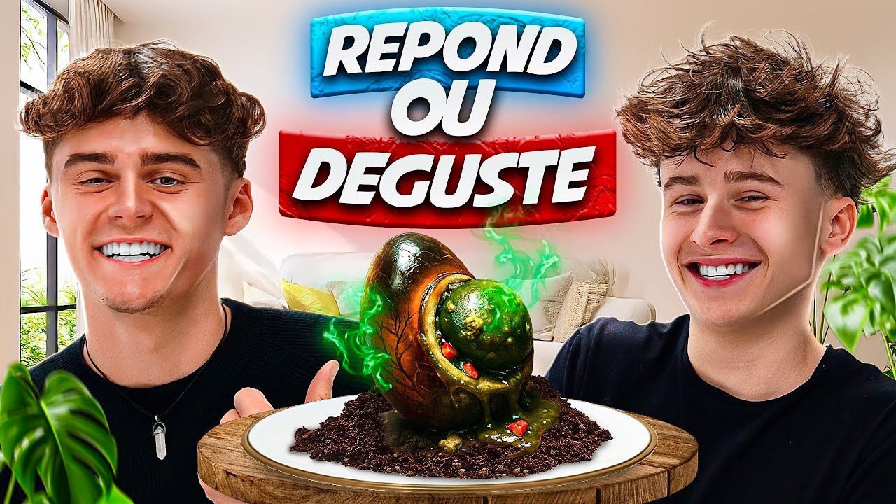 RÉPOND OU DÉGUSTE (Ft. Mon cousin)