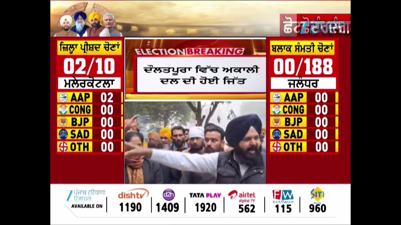 Zila Parishad Block Samiti Elections Updates : ਮੁੜ ਕਾਊਂਟਿੰਗ ਹੋਣ ਤੋਂ ਬਾਅਦ ਵੀ Akali Dal ਦੀ ਹੋਈ ਜਿੱਤ