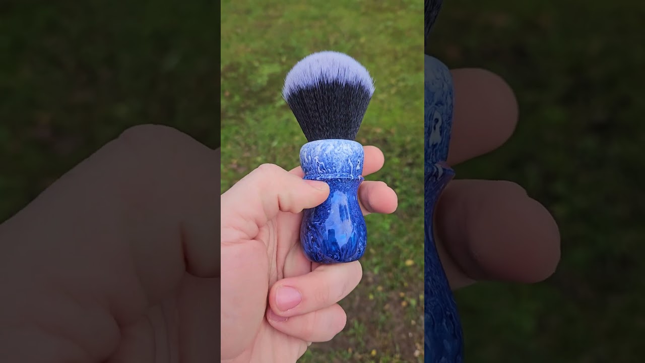 blue and white 