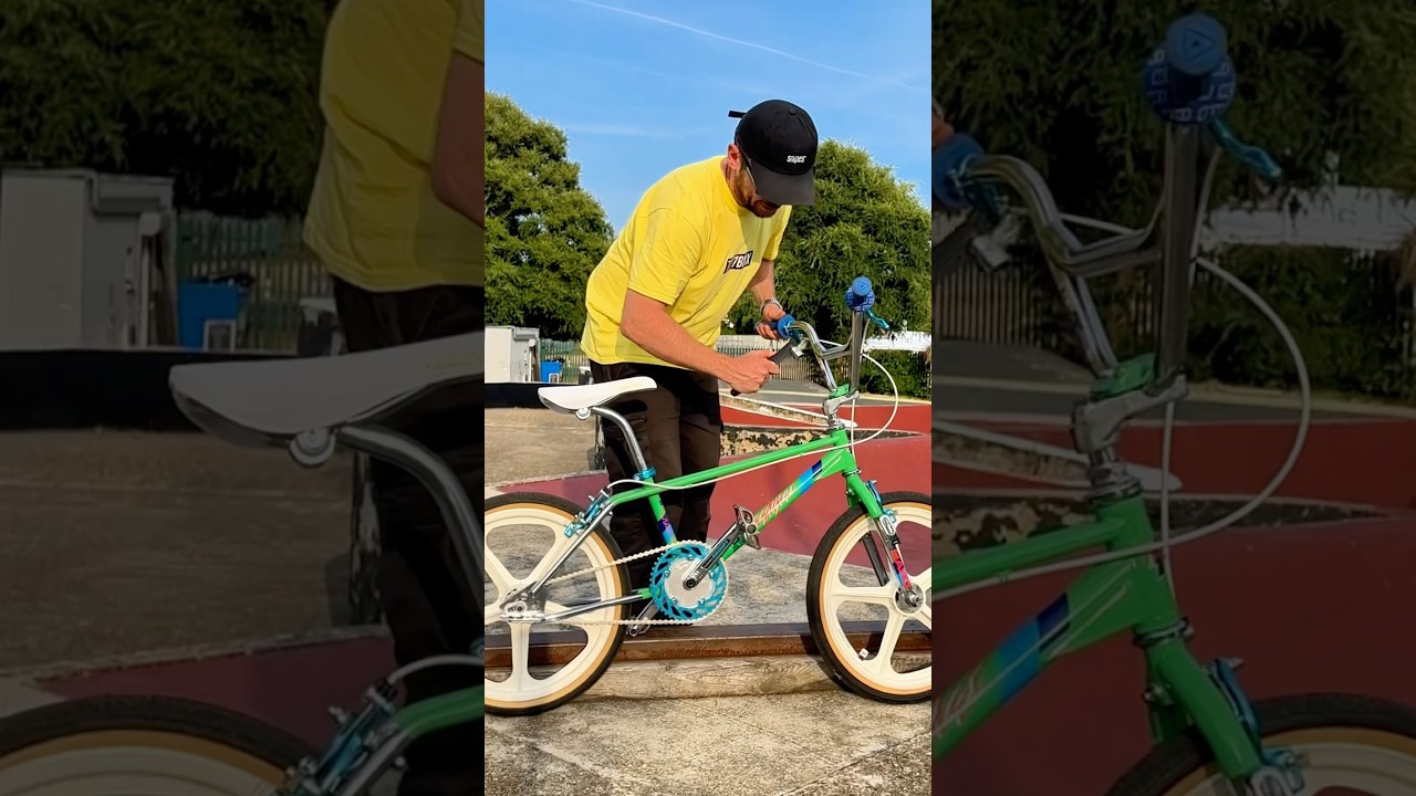Insane BMX Build In England!😱🏴󠁧󠁢󠁥󠁮󠁧󠁿 1980 Haro Freestyler Old School BMX #bmx #bike #shorts