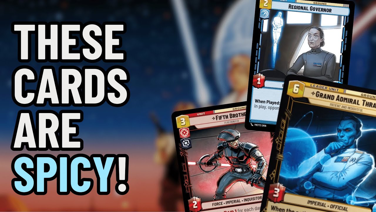 👀 Grand Admiral Thrawn Has Arrived!! - Star Wars: Unlimited Spoiler Review