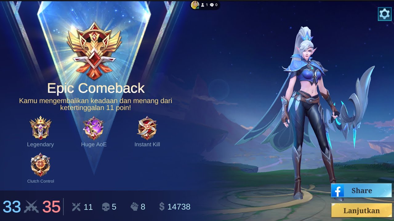 Yuk Mabar MLBB Bentar #rania #mabar #ml #mlbb #games #videogames #youtube #videos #live #anak #viral