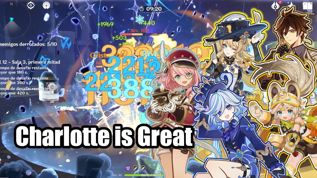 Navia & Charlotte | Spiral Abyss 4.8/5.0 Floor 12