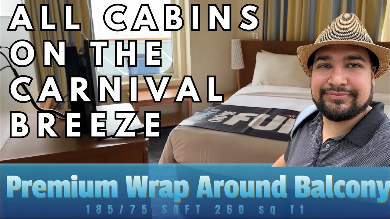 Каждая комната на борту Carnival Breeze