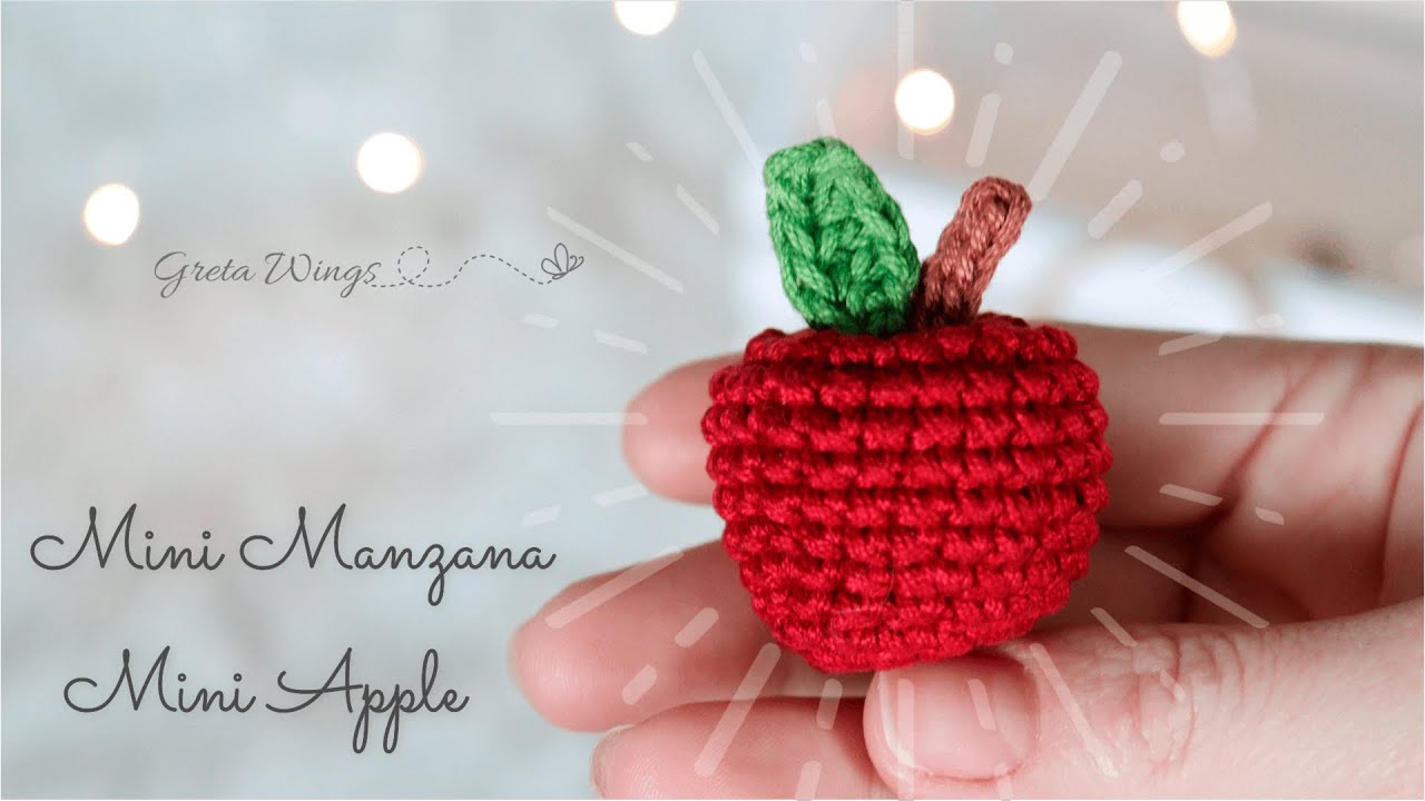 Mini Manzanita /Amigurumi para Blanca Nieves Subtitles 🇺🇸🇪🇸 /GretaWings