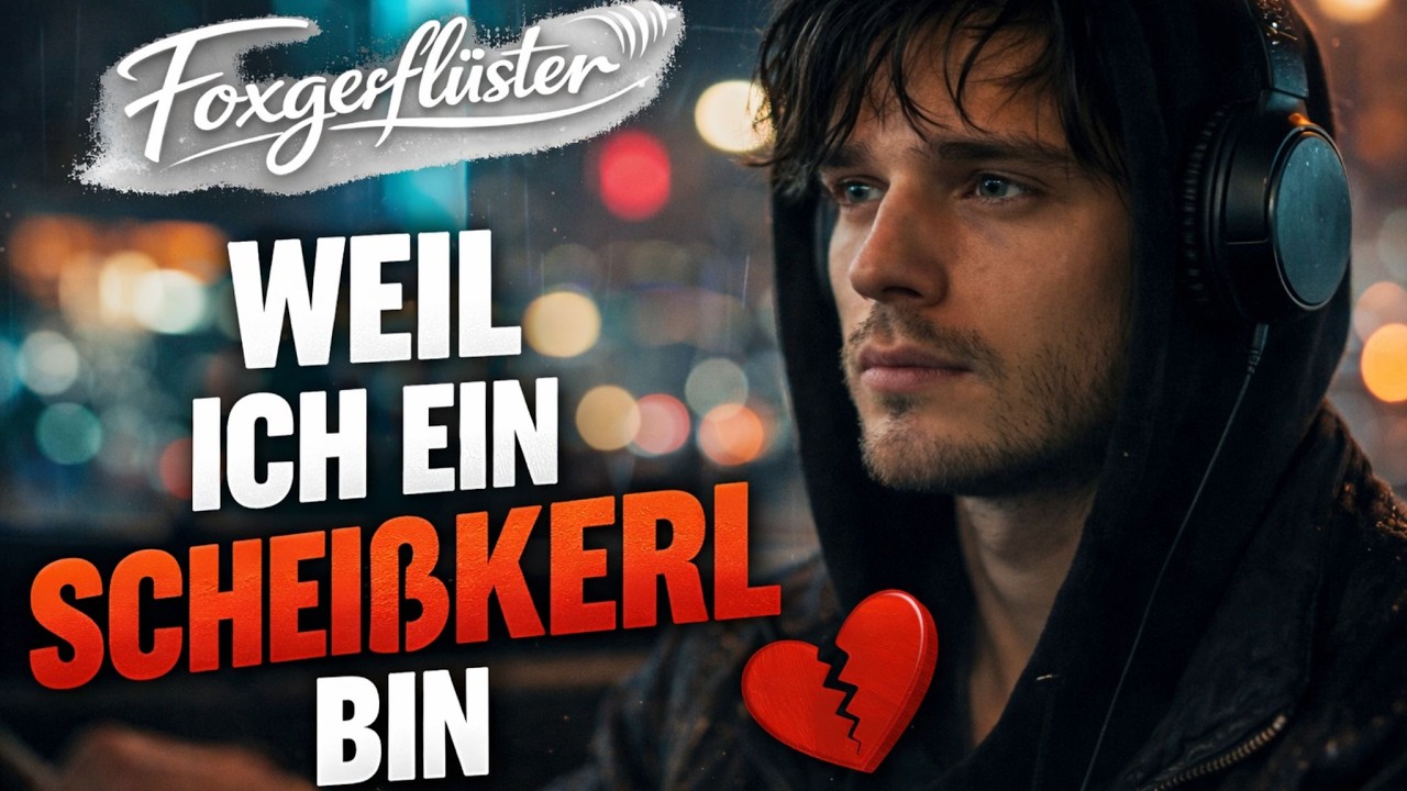 Foxgeflüster – Weil ich ein Scheißkerl bin | Ehrlicher Popschlager über Schuld & Gefühl