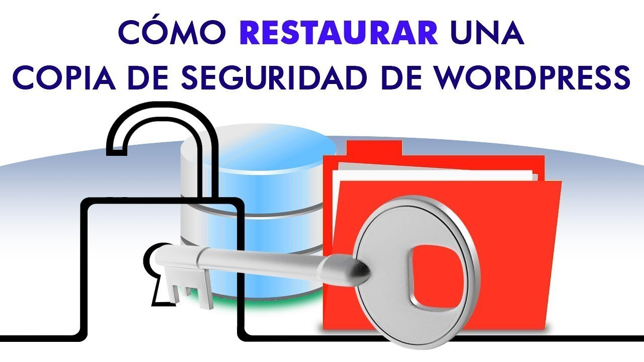 Cómo RESTAURAR una copia de seguridad de una página web en WordPress