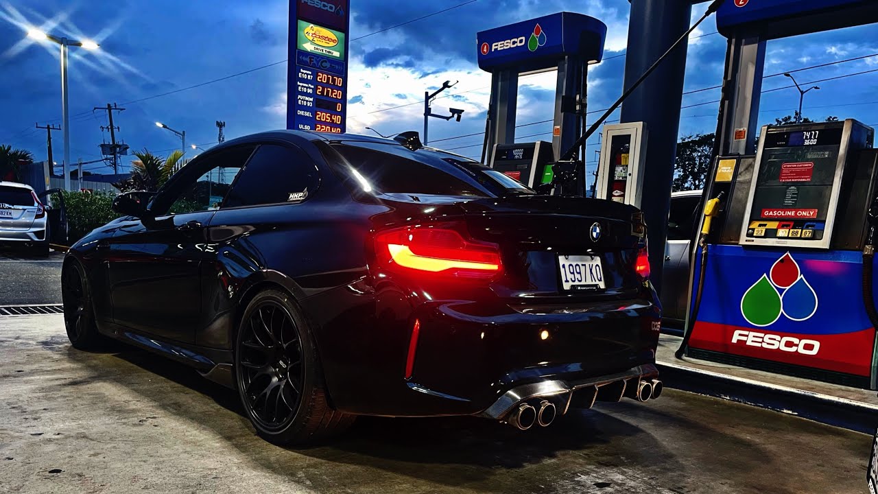 Tearing Up Kingston in The Fastest BMW M2 COMP In Jamaica (Must Watch)