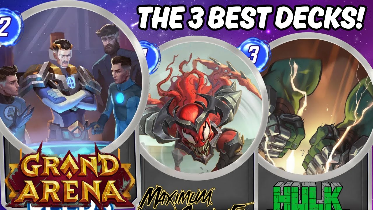 Лучшие колоды для СЛАВЫ! | Колоды Marvel Snap Grand Arena