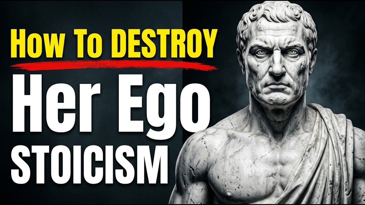 IF She IGNORES You, Do THIS To DESTROY Her Ego (Stoic Method)