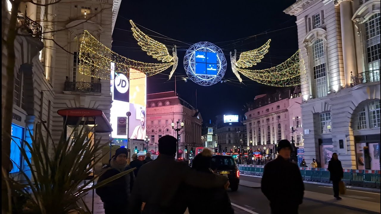 Christmas Lights | Regent Street to Leicester Square 《《 WATCHED WALK 》》