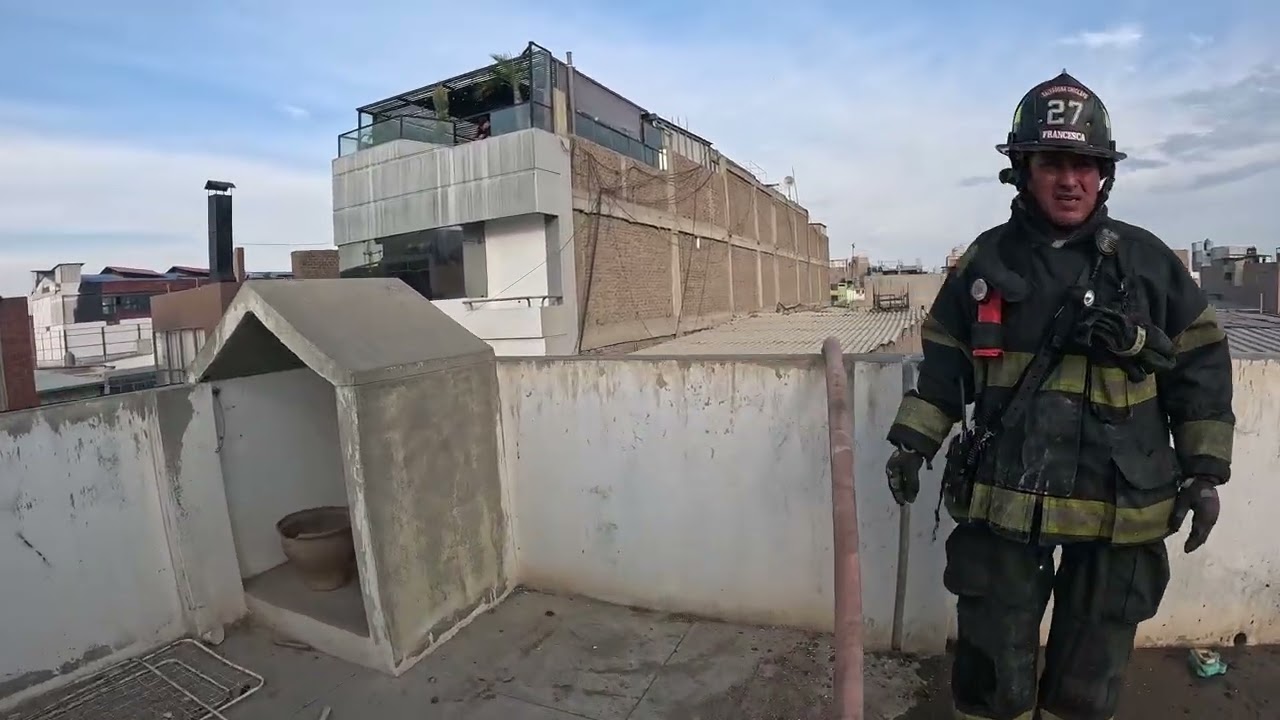 Incendio azote de galeria chiclayo 05/01/26