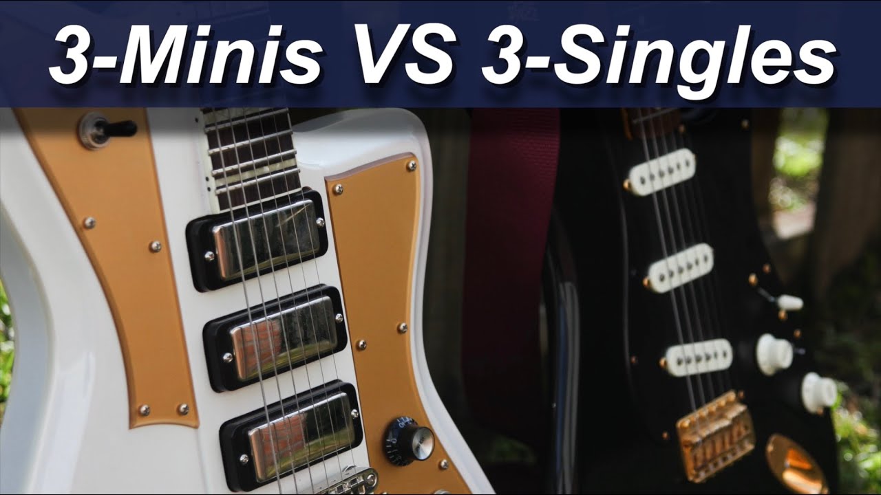 3 Mini Humbuckers VS Strat