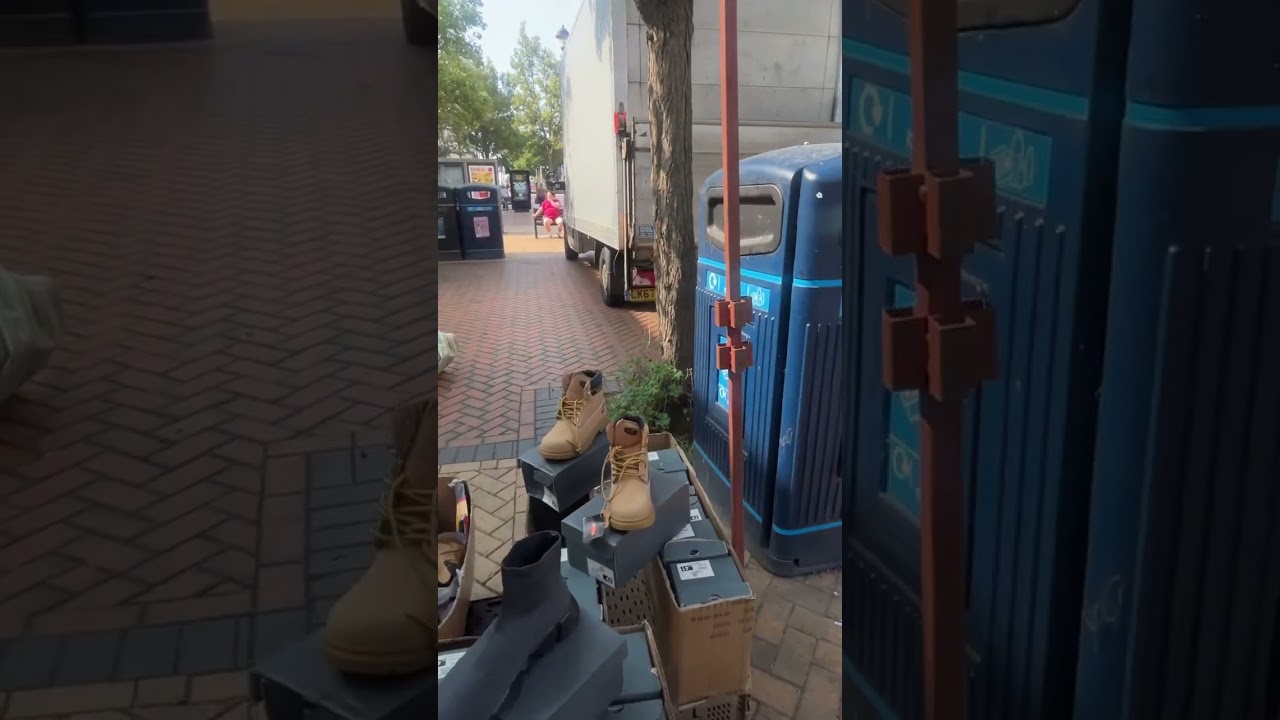 Local market in Grays Thurrock Essex