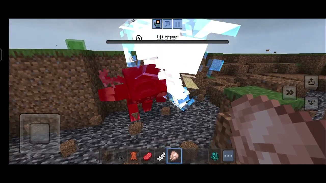 Warden vs wither Minecraft 