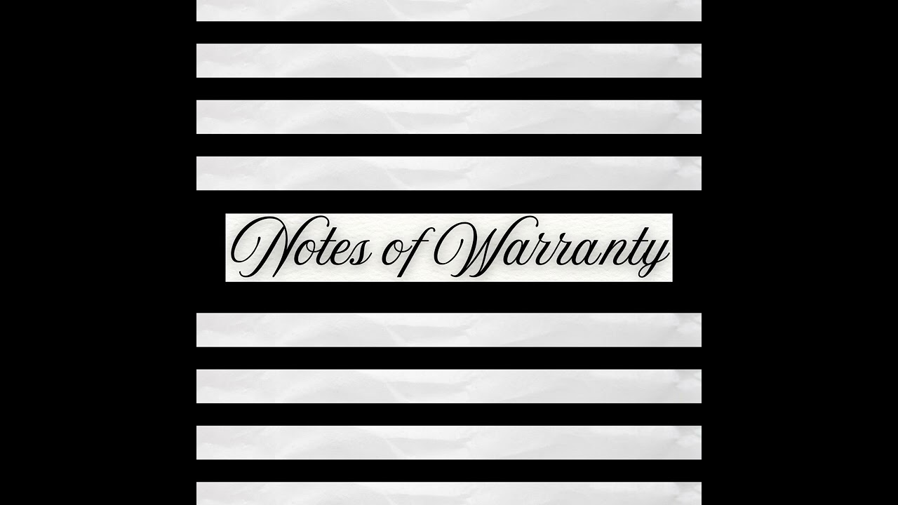 JCUBrilliant - Notes of Warranty (Prime Instinct)