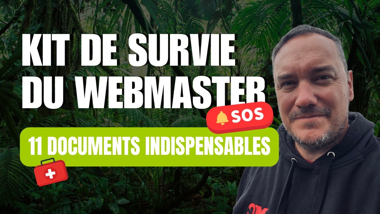 Création de site internet : les 11 documents indispensables (contrat…) kit de survie du webmaster