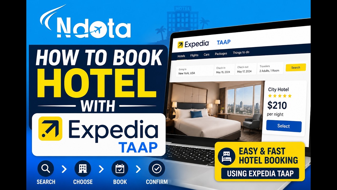 Expedia TAAP Tutorial for Travel Agents | Hotel Booking Step-by-Step