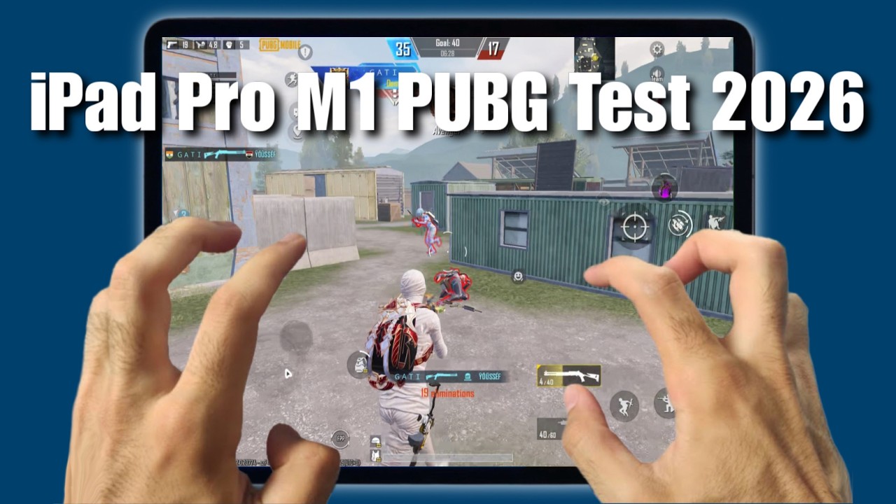 iPad Pro M1 3rd Generation PUBG Test 2026 | PUBG Mobile