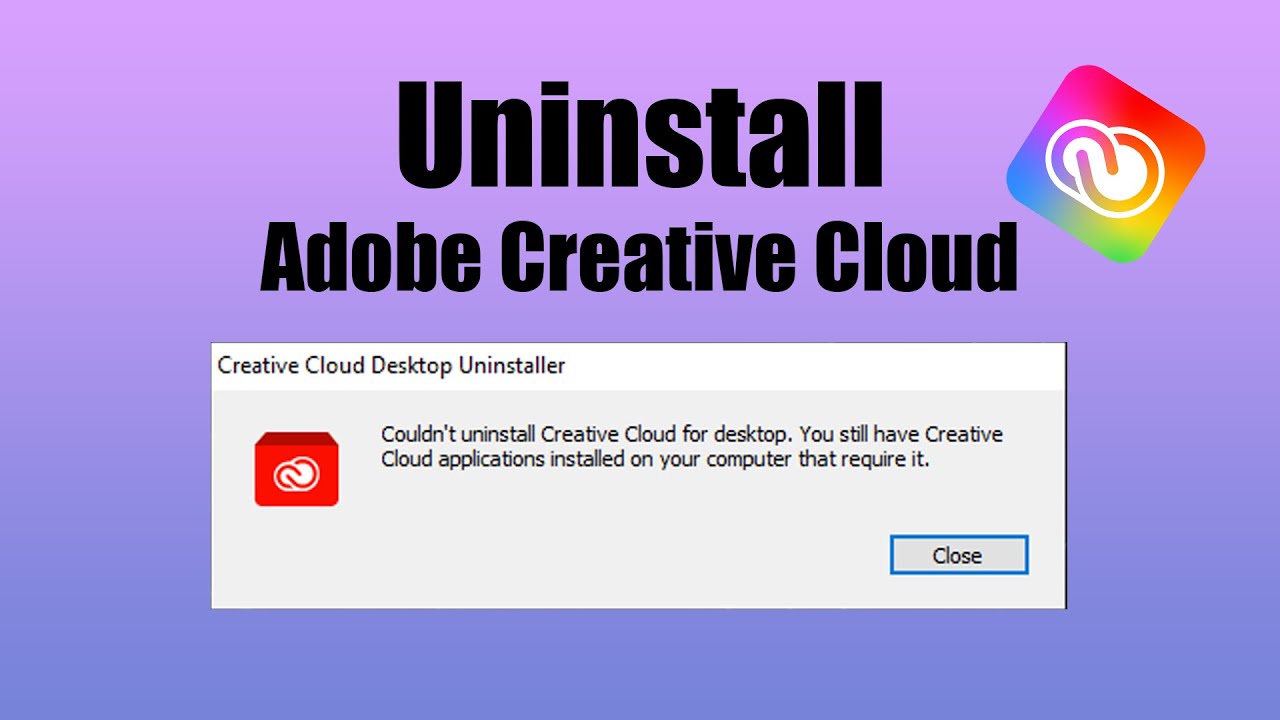 How To Completely Uninstall Adobe Creative Cloud on Windows 10/11