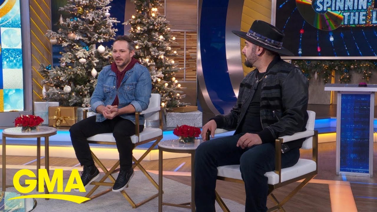 98 Degrees' Drew Lachey and NSYNC's Chris Kirkpatrick talk about new ABC special l GMA