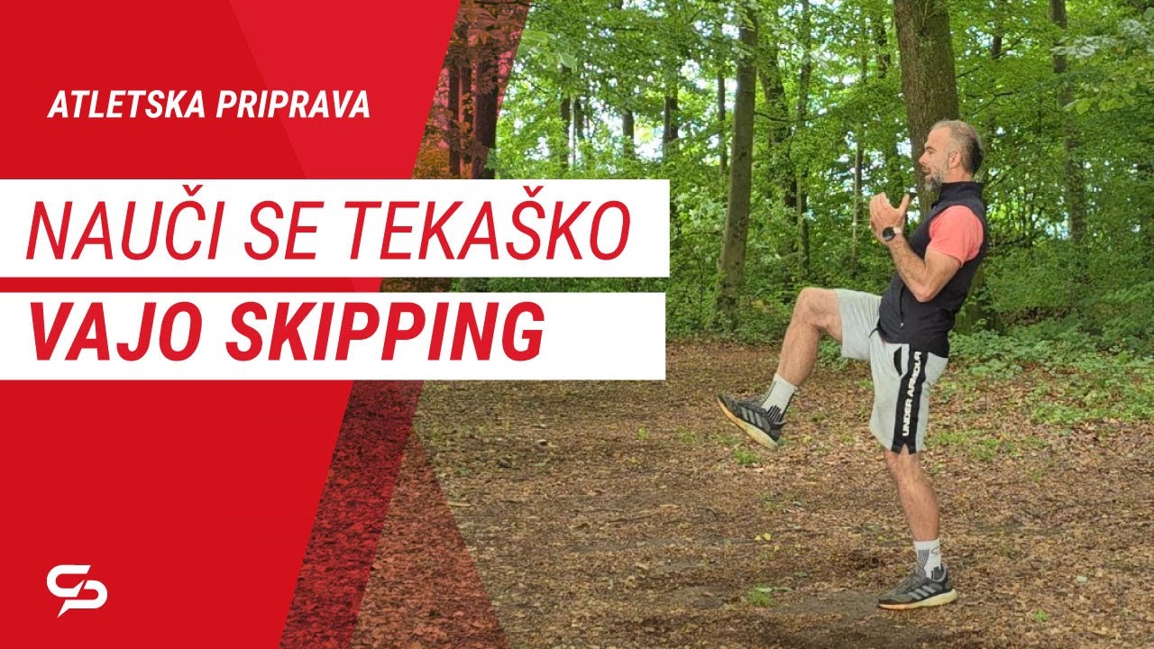 NAUČI SE TEKAŠKO VAJO SKIPPING