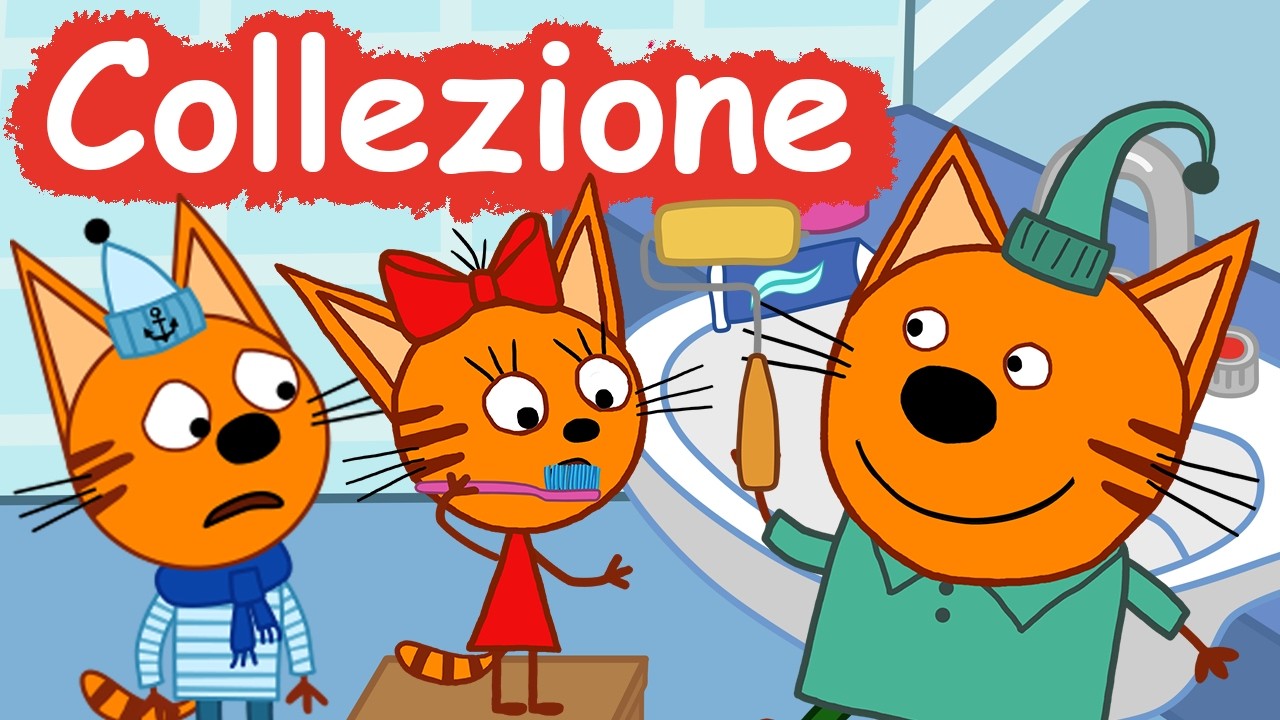 Dolci Gattini, Collezione di cartoni animati per bambini 🤩