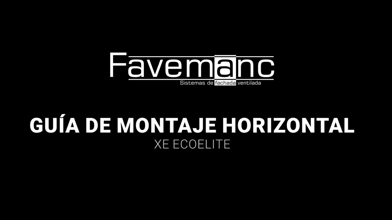 XE ECOELITE - Nuevo estándar de fachada ventilada cerámica de Favemanc