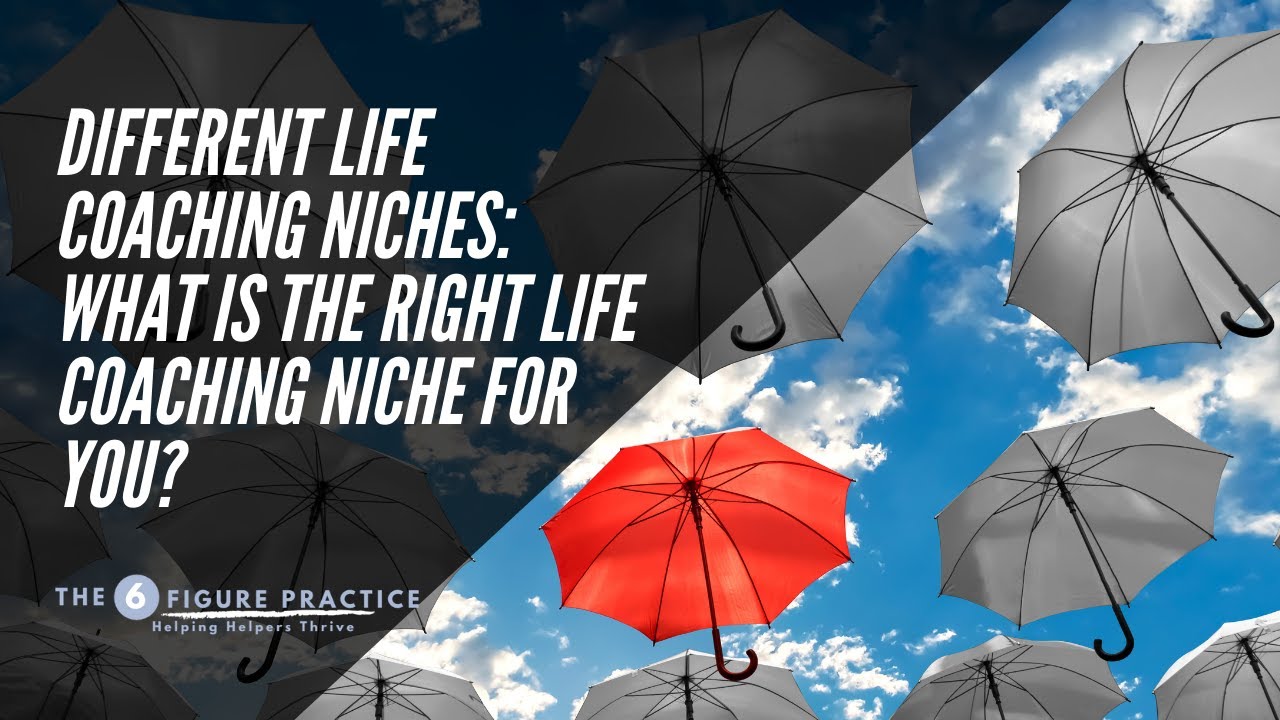 Different Life Coaching Niches: What is the Right Life Coaching Niche for You?