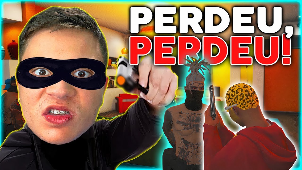ME FINGI DE COMPRADOR E ASS@LTEl A CASA no GTA RP 😂 (Paulinho o LOKO)