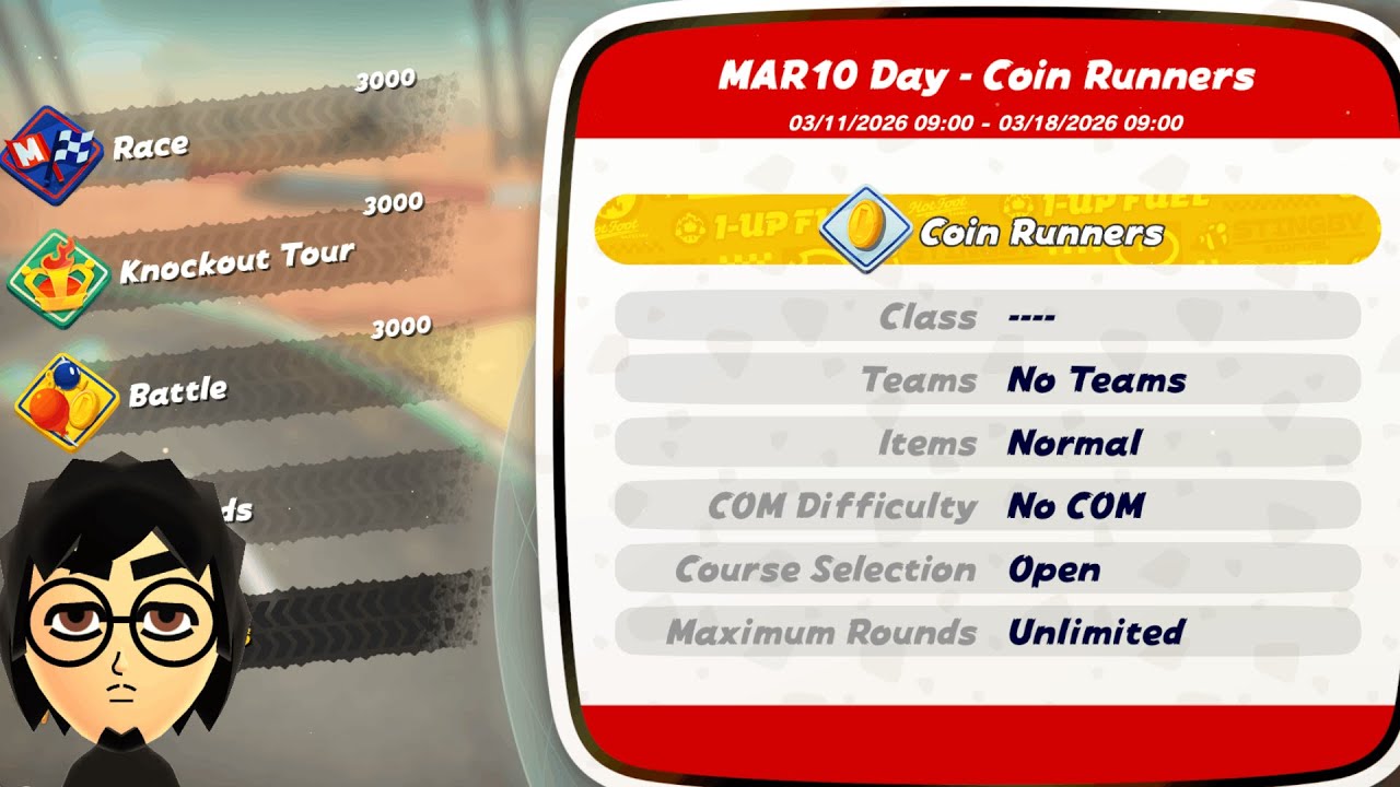 Reaching #1 in Coin Runners Event - Mario Kart World (2)