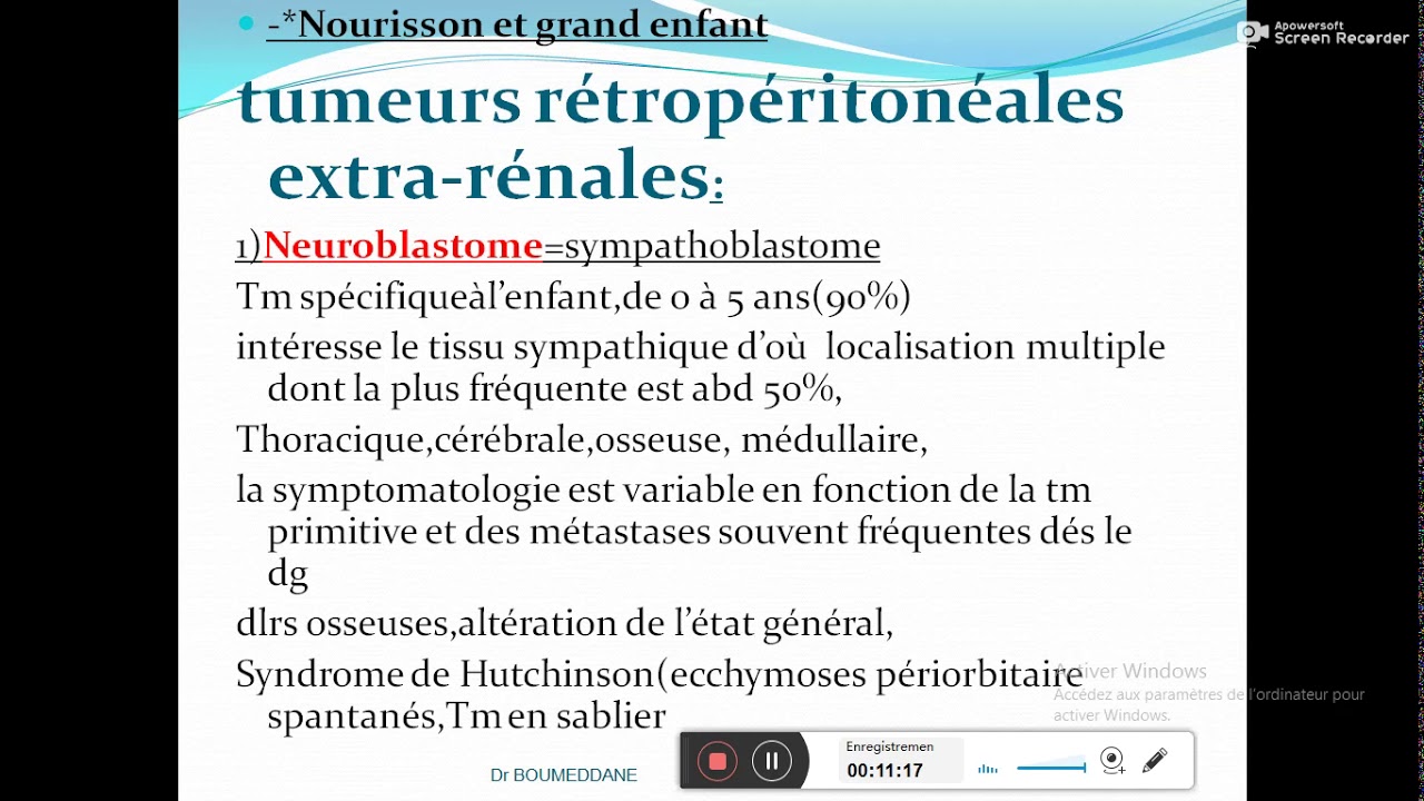 masses abdominales de l enfant Pr BOUMEDDANE