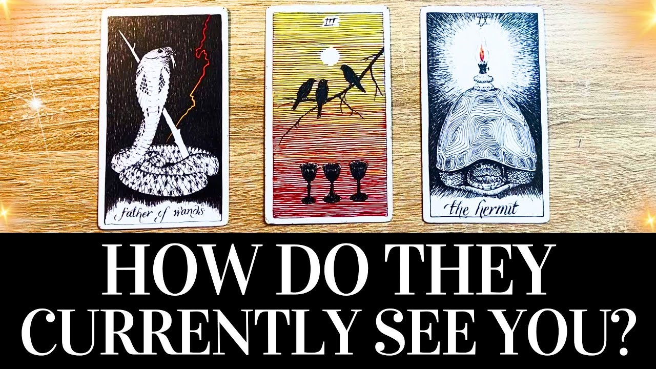 PICK A CARD 👀❤️ HOW DO THEY CURRENTLY SEE YOU? 🔮 WHAT THEY TRULY THINK OF YOU? ❤️ 👀 Tarot Reading 🔮